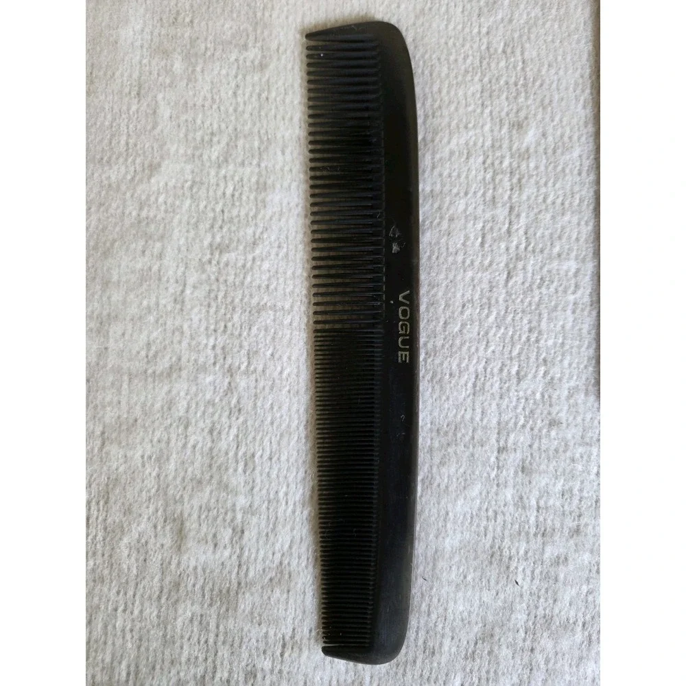 Vintage VOGUE Hard Rubber Combs – Lot of 6 – Barber / Salon – MCM Colors
